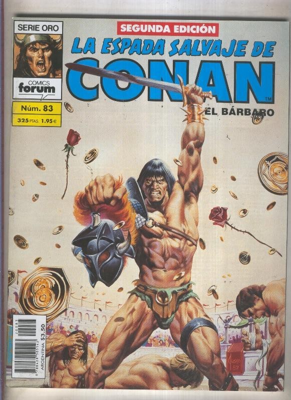 La Espada Salvaje de Conan volumen 1 segunda edicion numero 083 (numerado 3 en trasera) 