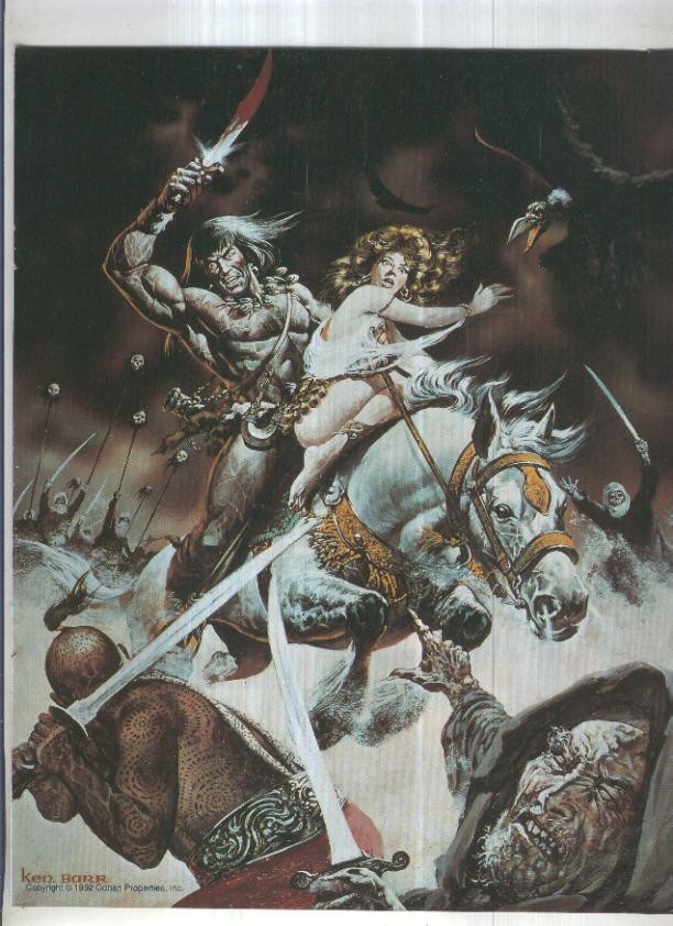 POSTER CONAN: Numero 07 (27,5cm x 21,5cm)