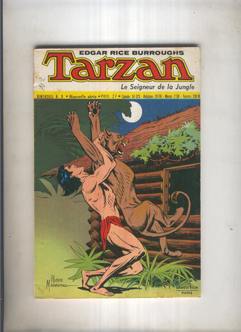 TARZAN Le Seigneur de la Jungle Numero 09: Face aux Tarribi