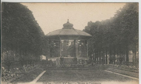 Postal 008869: Paris, Square du Commerce