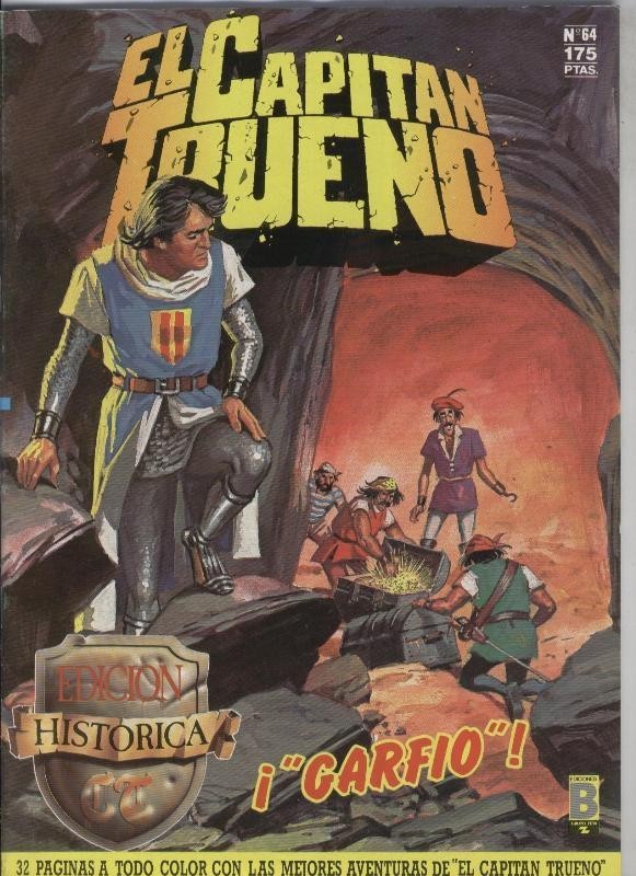 El Capitan Trueno color, edicion Historica numero 064: Garfio
