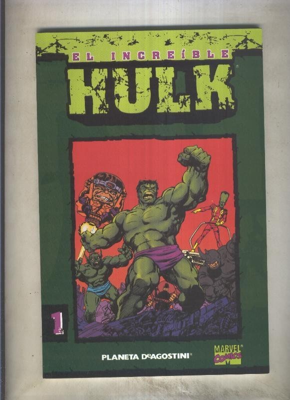 Coleccionable El Increible Hulk numero 01