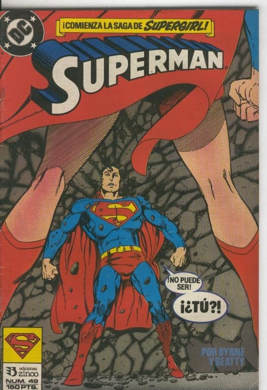 Superman volumen 2 numero 049: No puedes volver al pasado