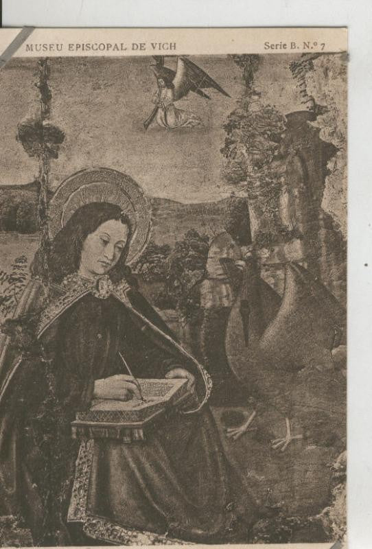 Postal 010226: Vich: museo episcopal: San Juan Evangelista