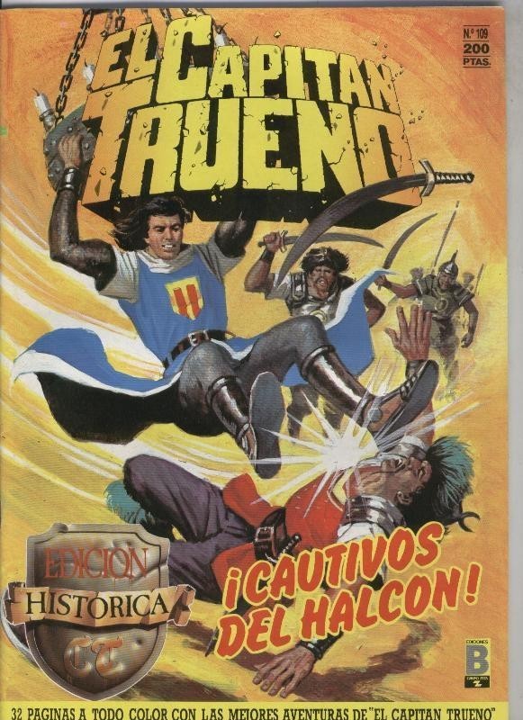 El Capitan Trueno color, edicion Historica numero 109: Cautivos del Halcon