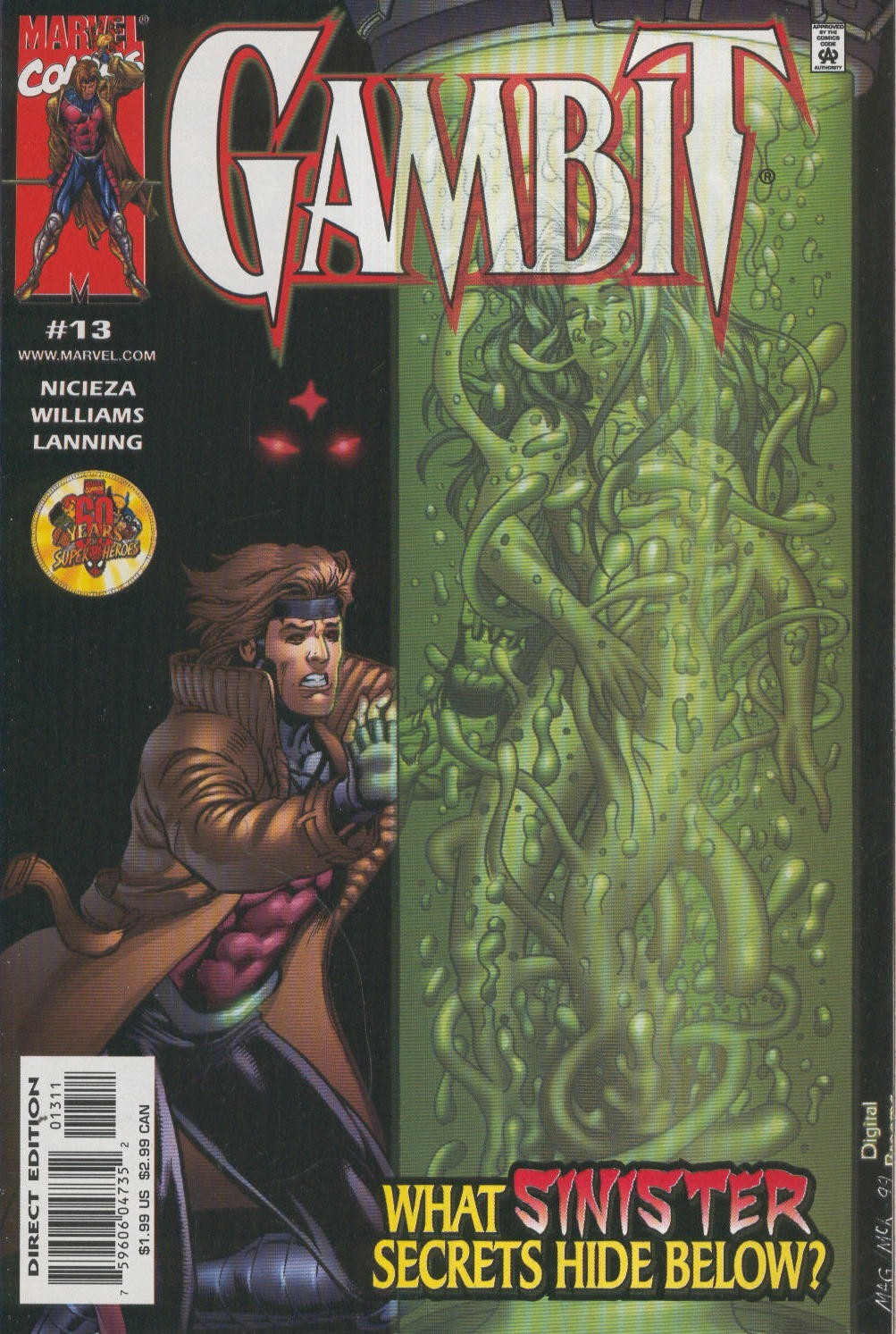 GAMBIT Vol.2 Numero 13: What Sinister secrets hide Below