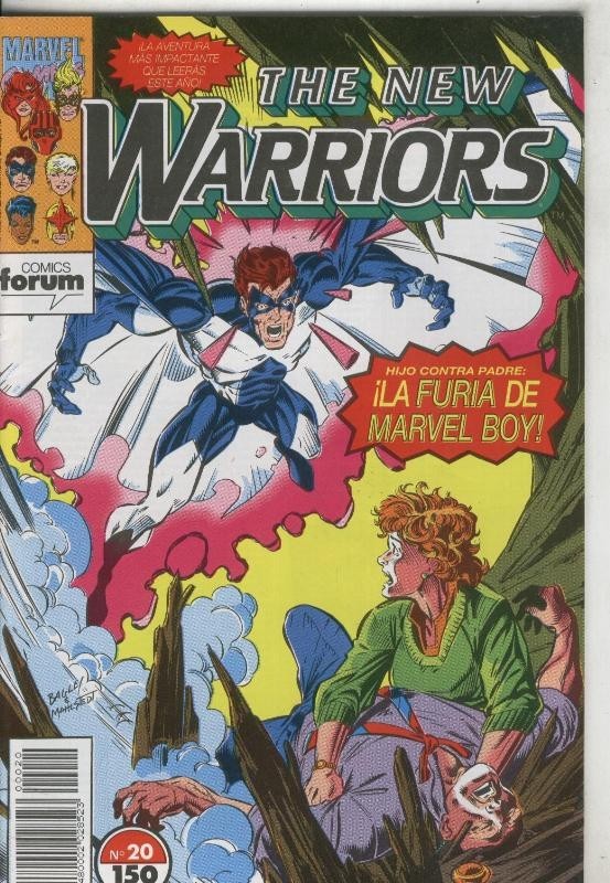 The New Warriors volumen 1 numero 20: Punto de ruptura