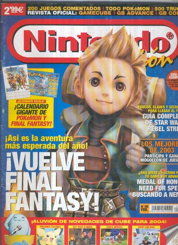 Revista: NINTENDO ACCION, No.135: Vuelve Final Fantasy (2004)