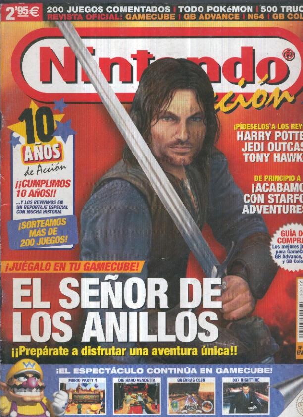 Revista: NINTENDO ACCION, No.122: El Señor de los Anillos (2003)