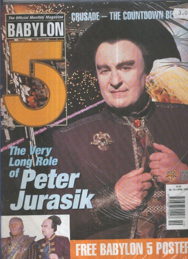 Magazine: BABYLON 5, No.10: The very Long Rol of Peter Jurasik (1998)