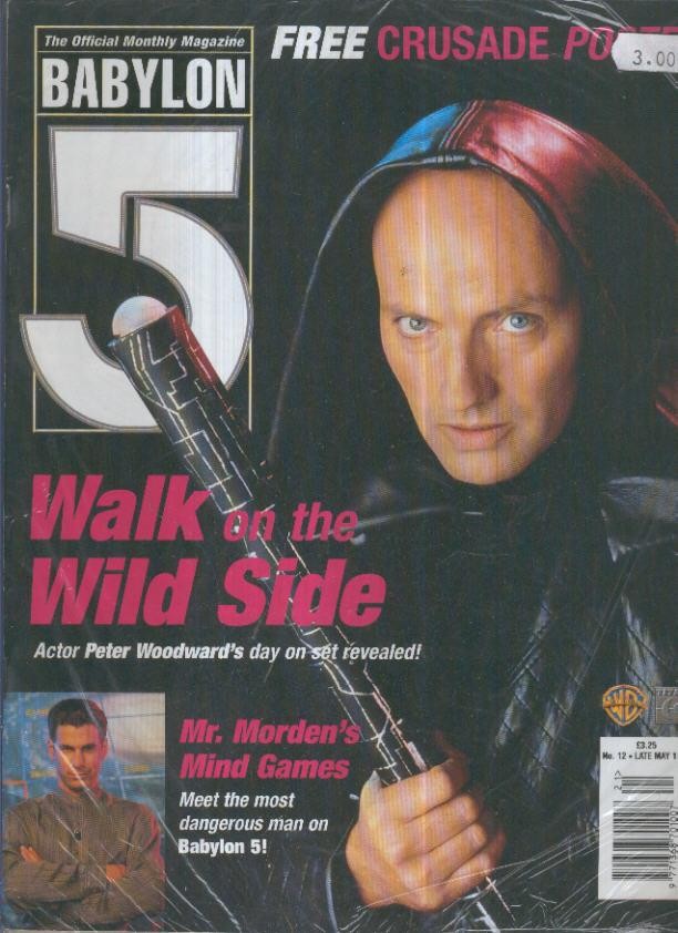Magazine: BABYLON 5, No.12: Walk on the Walkside, Peter Woodward,s (1999)