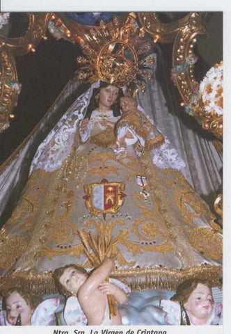 Postal Virgenes 290 : Nuestra Señora la Virgen de Criptana, Campo de Criptana (C.Real)