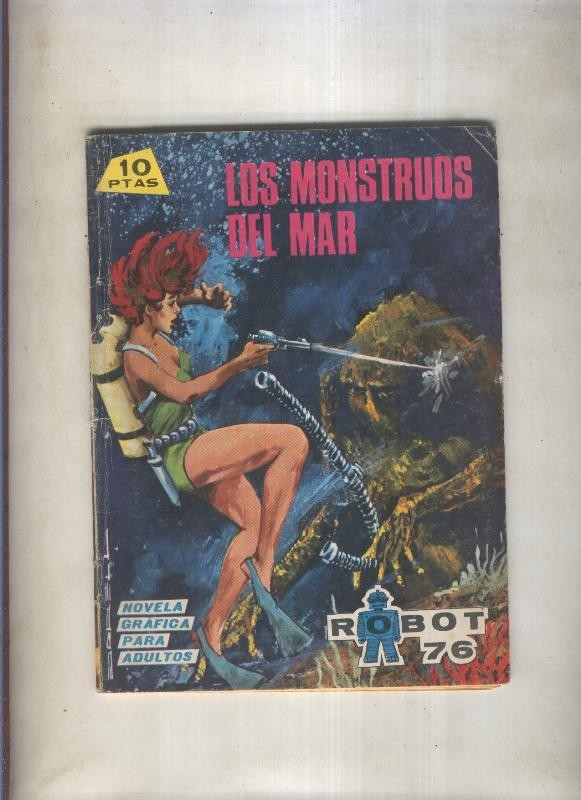 Robot 76 numero 16: Los monstruos del mar