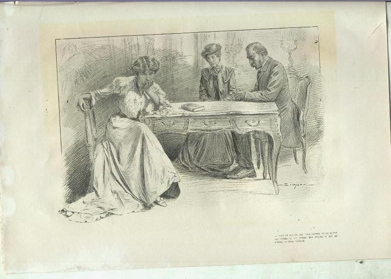 Lamina ilustrador Simmon numerada 17