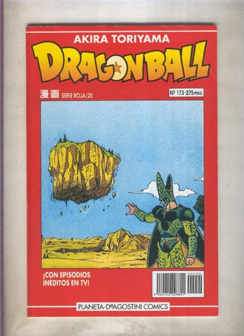 Dragon Ball serie roja numero 20 (numerado 1 en trasera)