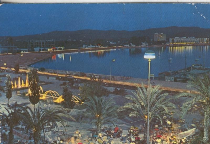 Postal 5733 : Vista noctura de San Antonio (Ibiza)