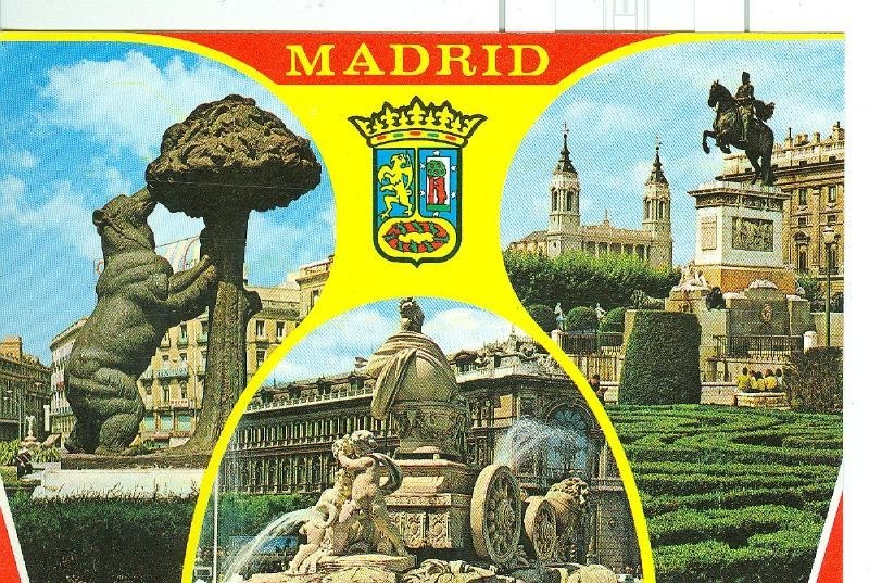 Postal 6134 : Bellezas de Madrid
