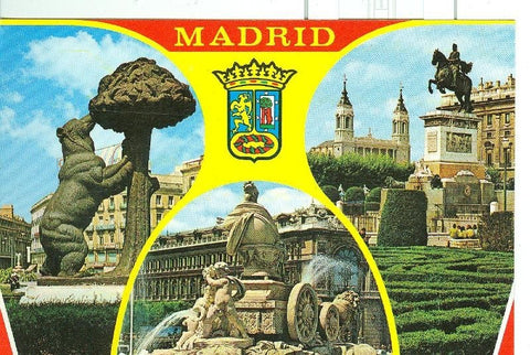 Postal 6134 : Bellezas de Madrid