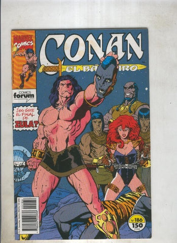 Conan el Barbaro primera edicion numero 186