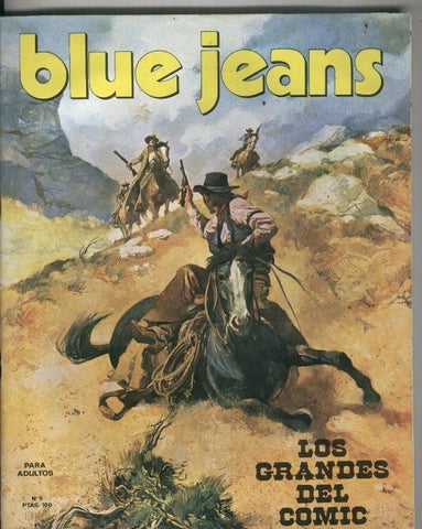 Blue Jeans numero 05: Kronan de Brocal Remohi (papel con huella humedad)