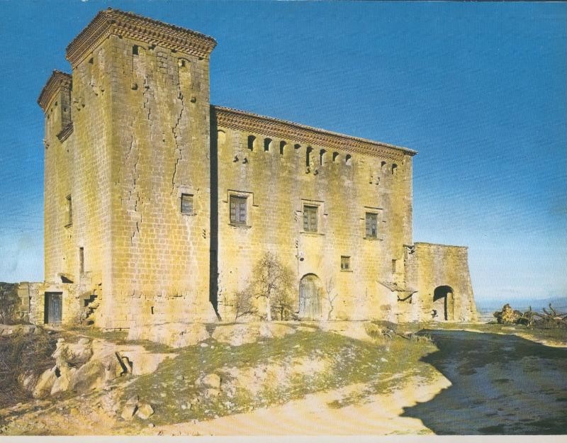 Castillo de Montcortes de Sagarra (lerida)