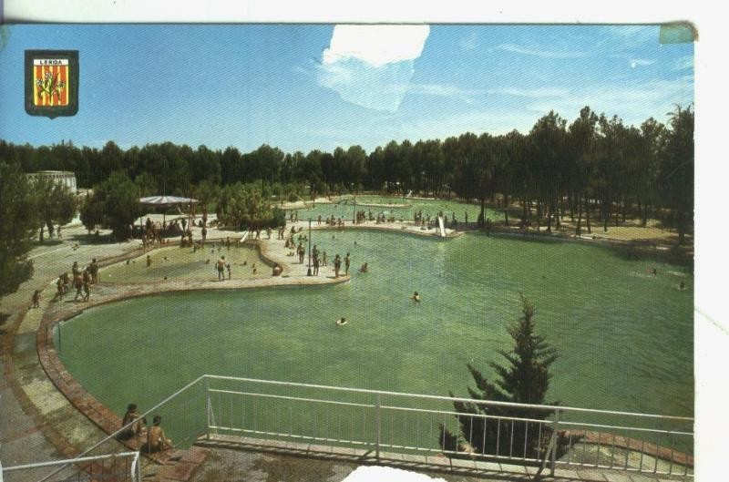 Postal: Lerida: Parc Municipal de las Basses