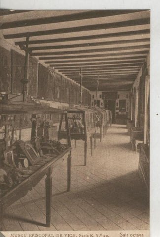 Postal 010195: Vich: museo episcopal: sala octava
