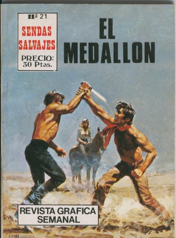 Sendas Salvajes numero 021: El medallon: Kit Carson