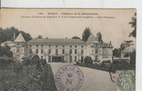 Postal 008597: Rueil, chateau de la Malmaison
