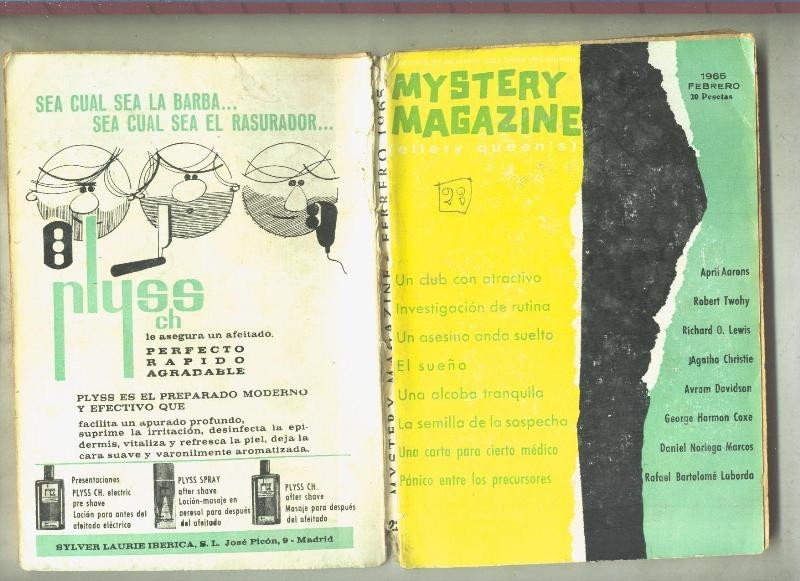 Mystery Magazine febrero 1965