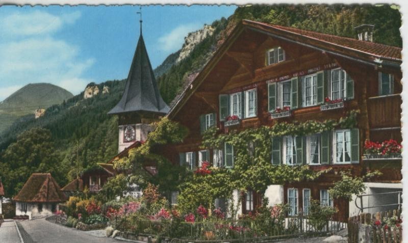 Postal 008160: Meiringen - Alte Doripartie