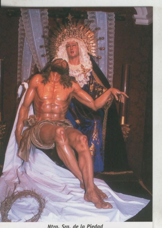 Postal 009742: Virgen Ntra Sra de la Piedad, Chipiona, Cadiz