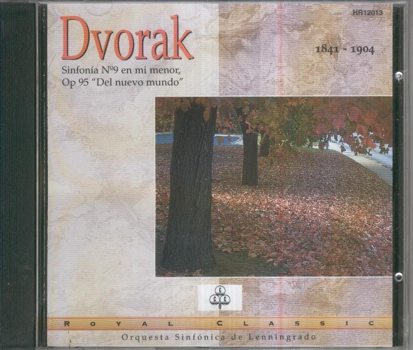 CD Musica: DVORAK - Sinfonia 9 Del nuevo mundo