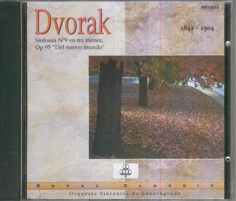 CD Musica: DVORAK - Sinfonia 9 Del nuevo mundo