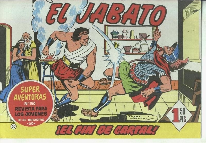 El Jabato facsimil numero 030: El fin de cartal