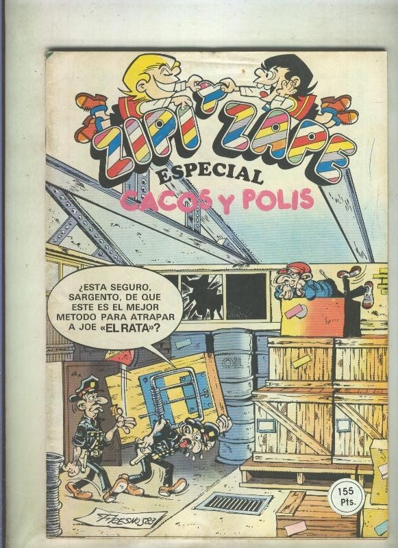 Zipi y Zape especial numero 138: Cacos y Polis (numerado 2 en trasera)