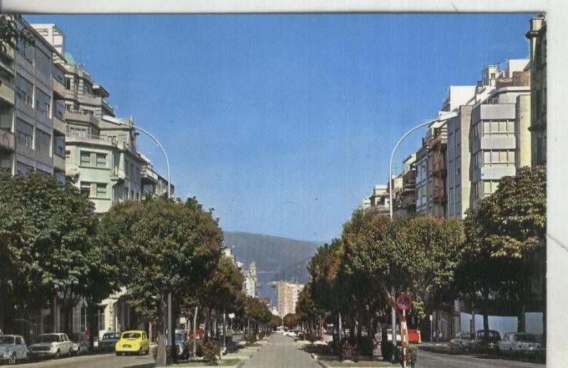 Postal: Jordania: Vigo: Gran Via del Generalisimo