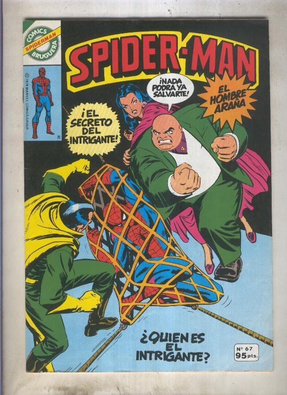 Comics Bruguera: Spiderman numero 67 (numerado 1 en trasera)