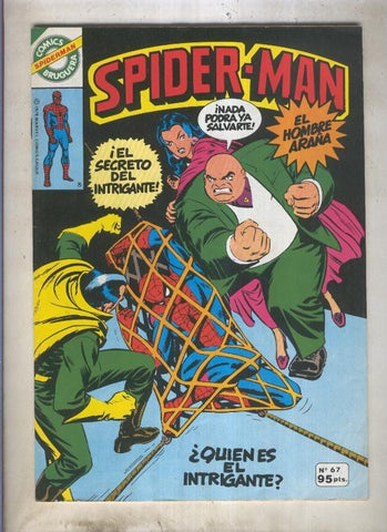 Comics Bruguera: Spiderman numero 67 (numerado 1 en trasera)