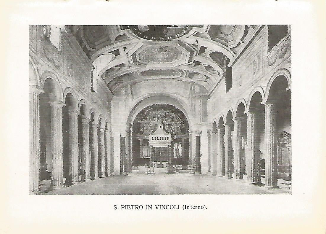Lamina 1048: ROMA. San Pietro in Vincoli. Interior