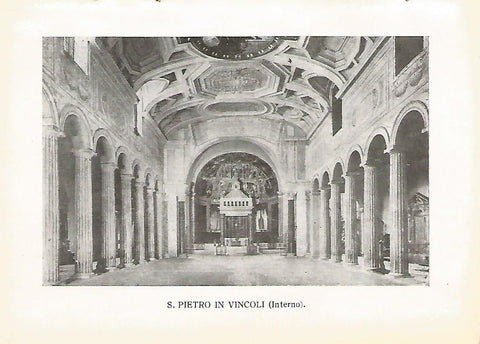 Lamina 1048: ROMA. San Pietro in Vincoli. Interior