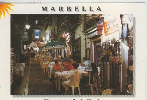 Postal 009396: Calle Virgen de los Dolores de Marbella, malaga