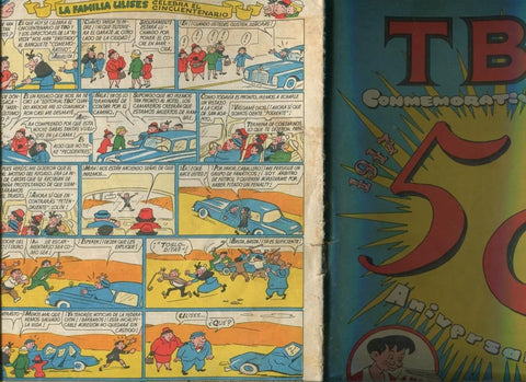 TBO extra de 8 pts: 50 aniversario 1917-1967 (numerado 5 en trasera)