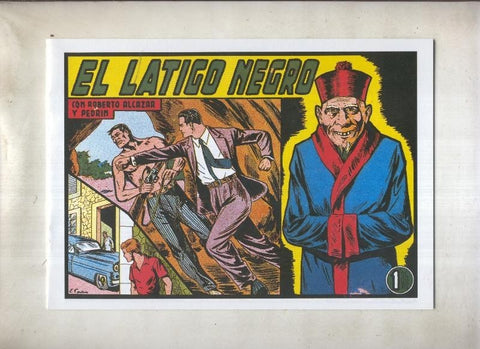 Roberto Alcazar y Pedrin facsimil numero 0287: El latigo negro