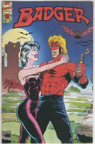 BADGER, Vol.1 No.43: Bllod Sucker (First Comics 1989)