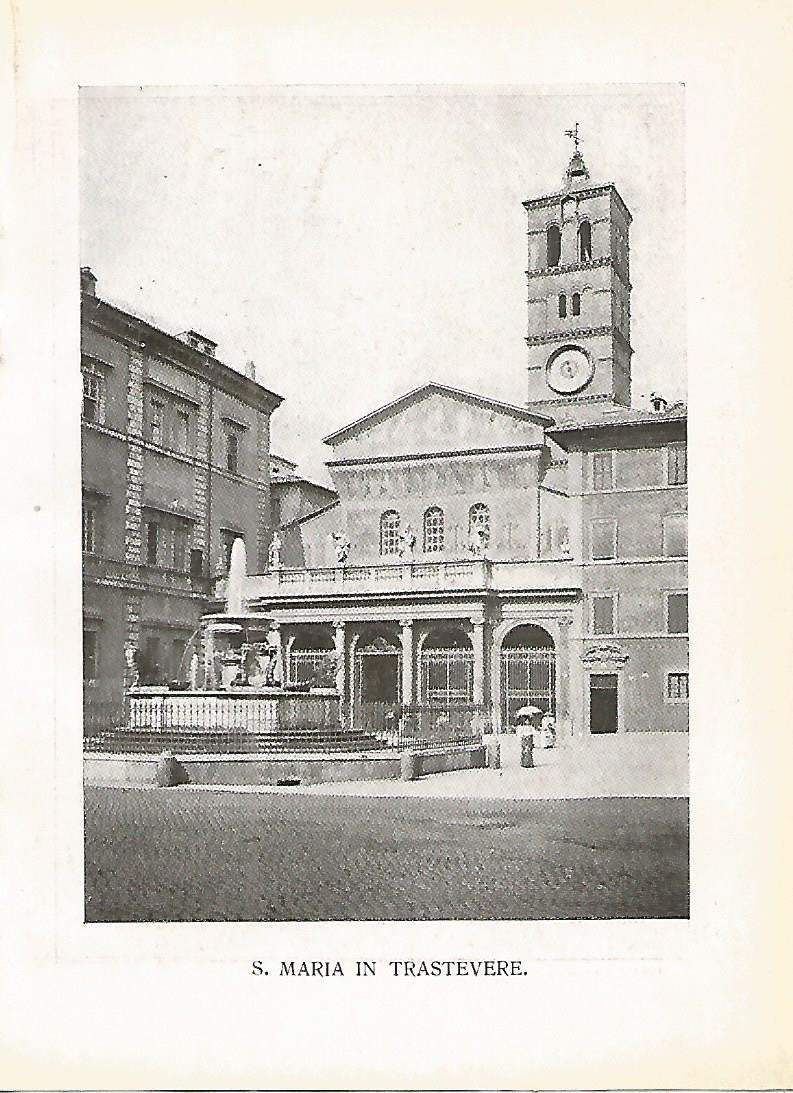 Lamina 1049: ROMA. Santa Maria in Trastevere