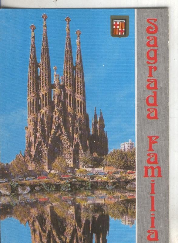 Postal 4780 : Templo de la Sagrada Familia en Barcelona
