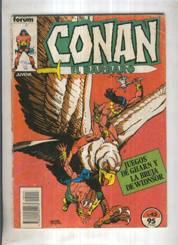 CONAN EL BARBARO, Vol.1 Numero 43: Juegos de Gharn  (Forum)