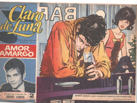 Claro de Luna numero 365: reportaje sobre Bruno Lomas (numerado 1 en trasera)