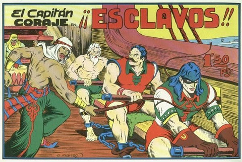 Facsimil: El Capitan Coraje numero 12: Esclavos